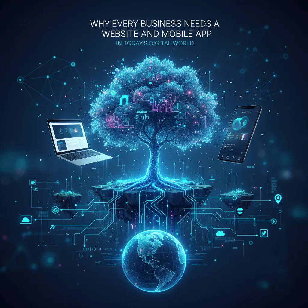 Why Every Business Needs a Website and Mobile App in Today’s Digital World